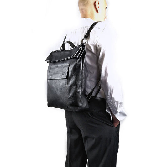 Leather backpack for men and women | René - Angela Pinto