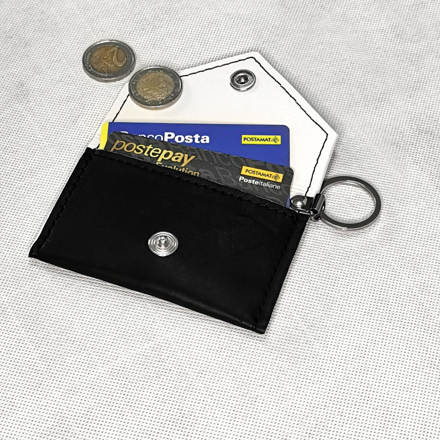 Red Leather pouch | Sunflower - Angela Pinto