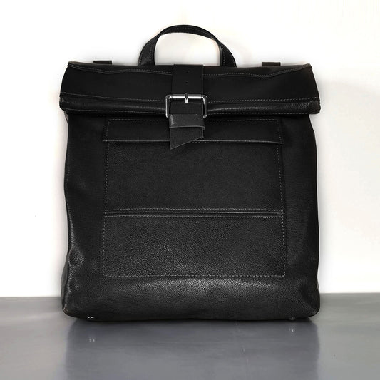 Leather backpack for men and women | René